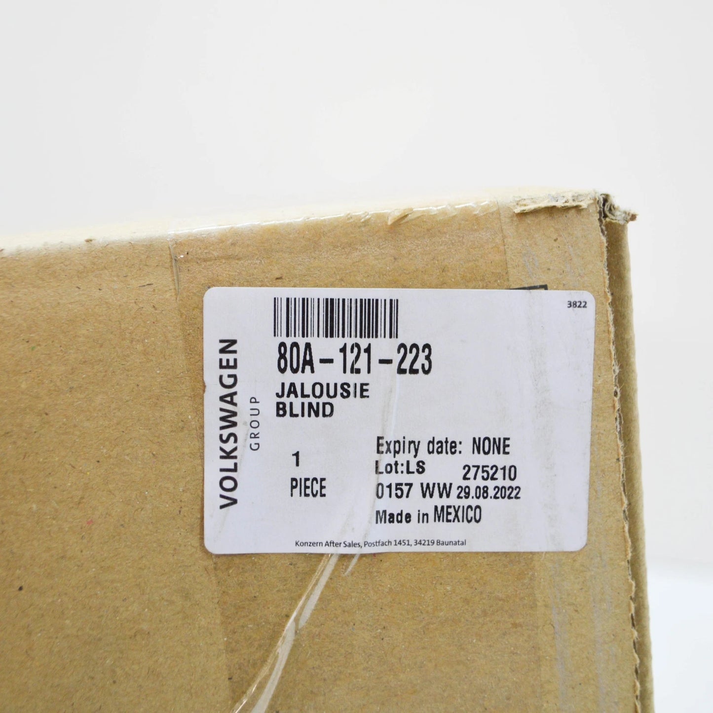 NEW AUDI Q5 FY RADIATOR FAN RADIATOR LOUVRE 80A121223 ORIGINAL