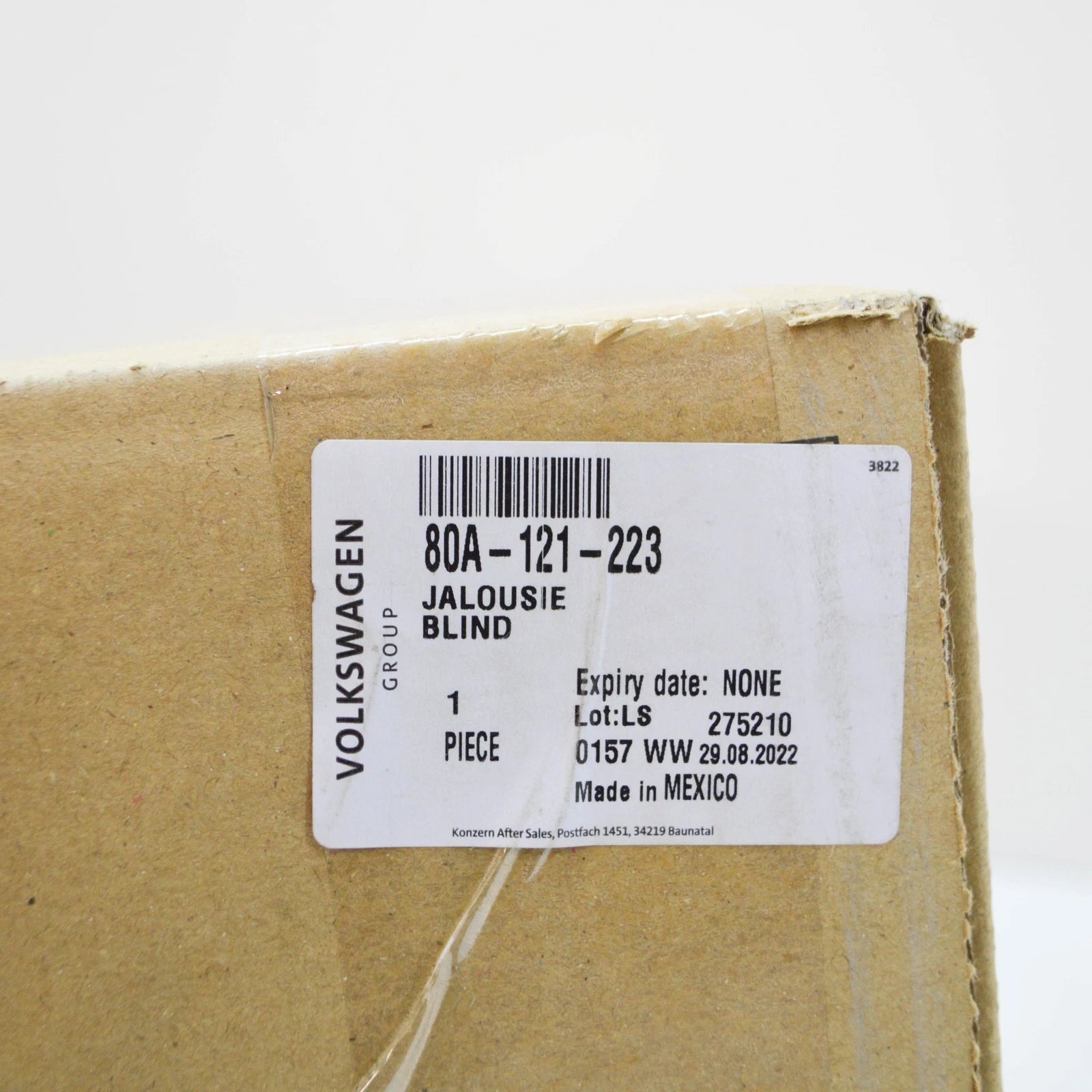 NEW AUDI Q5 FY RADIATOR FAN RADIATOR LOUVRE 80A121223 ORIGINAL