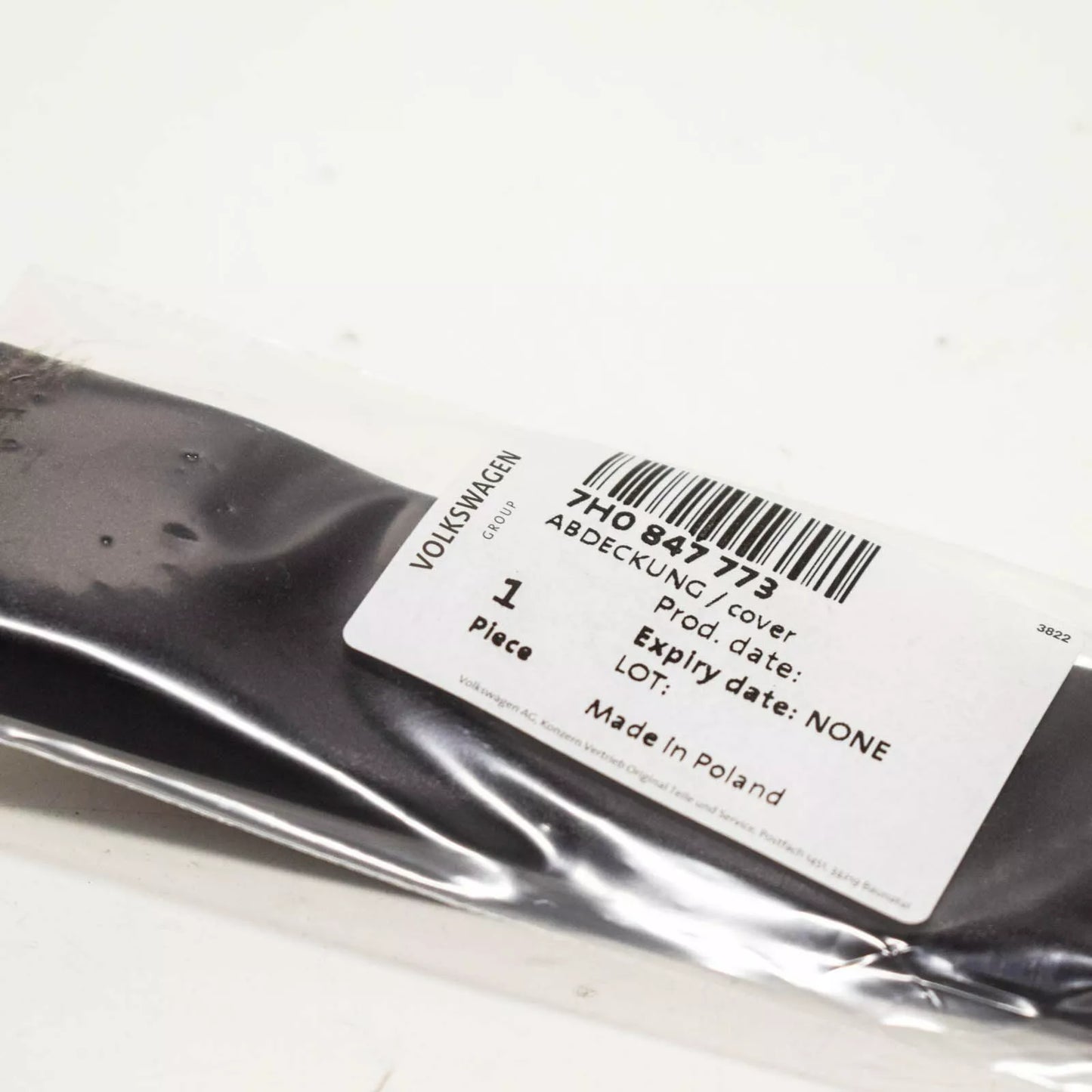 NEW VOLKSWAGEN TRANSPORTER T5 SIDE WINDOW DOOR TRIM COVER 7H0847773 ORIGINAL