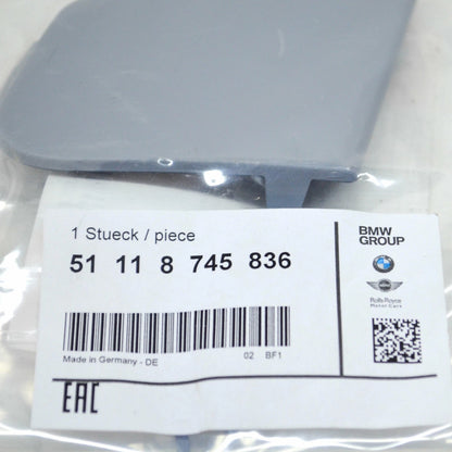 NEW BMW 7 G11 G12 M FRONT BUMPER RIGHT TOW EYE COVER 51118745836 ORIGINAL