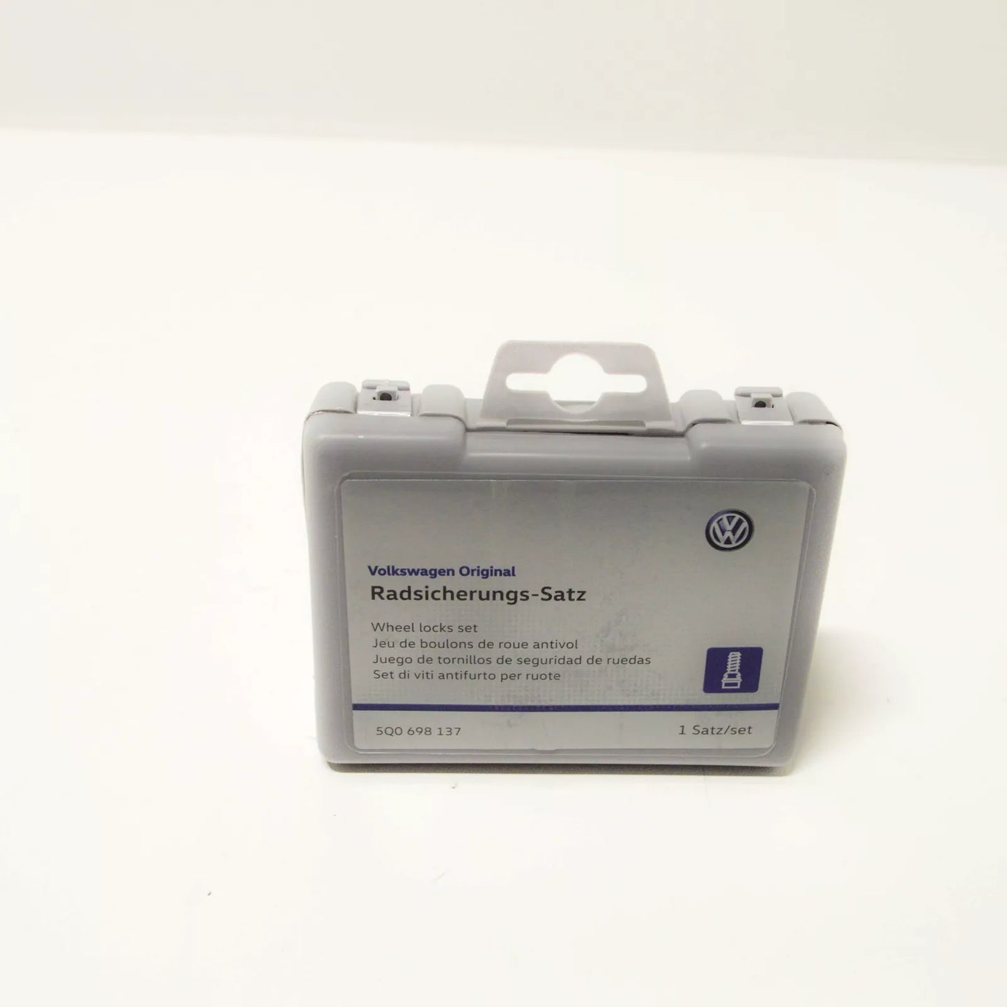 NEW VOLKSWAGEN GOLF MK7 ESTATE WHEEL LOCK BOLTS SET 5Q0698137