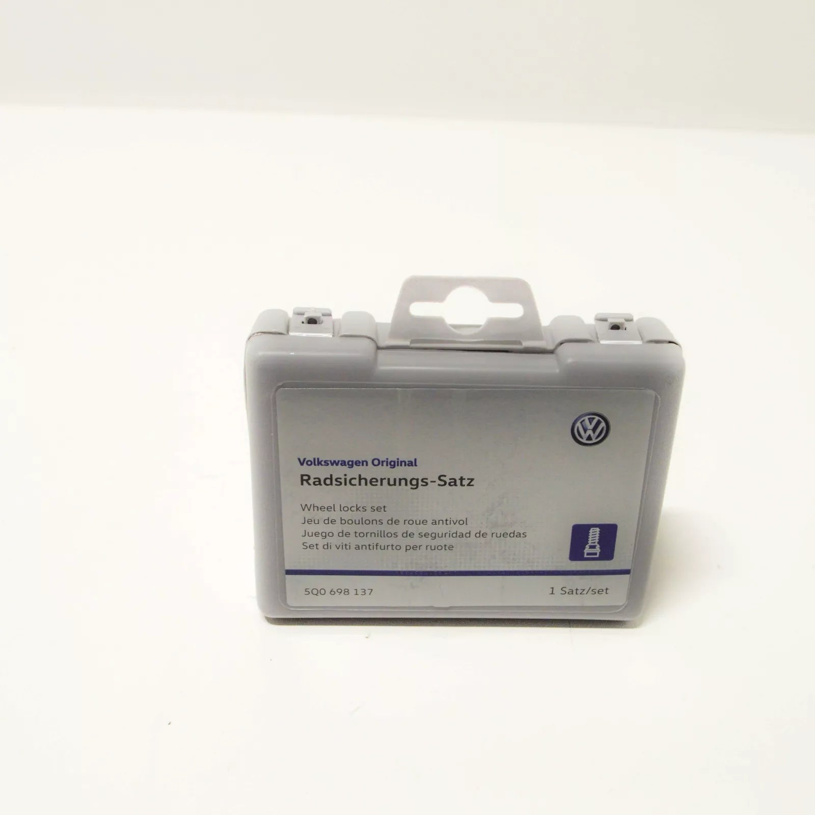 NEW VOLKSWAGEN GOLF MK7 ESTATE WHEEL LOCK BOLTS SET 5Q0698137