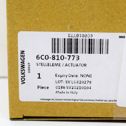 NEW VOLKSWAGEN POLO 6R FUEL DOOR CAP ACTUATOR OPENER CONTROL 6C0810773 ORIGINAL