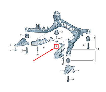 NEW AUDI A7 SPORTBACK 4G REAR LEFT FRAME STONE CHIP GUARD 4G0505561B EE ORIGINAL