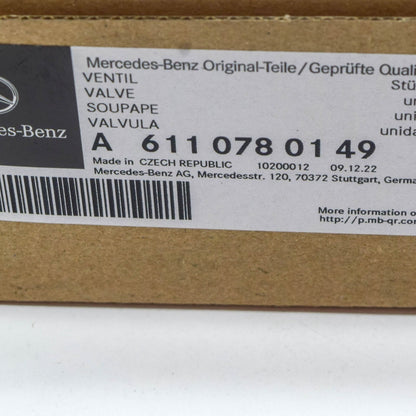 NEW MERCEDES-BENZ ML W163 INJECTION PRESSURE CONTROL VALVE A6110780149 ORIGINAL