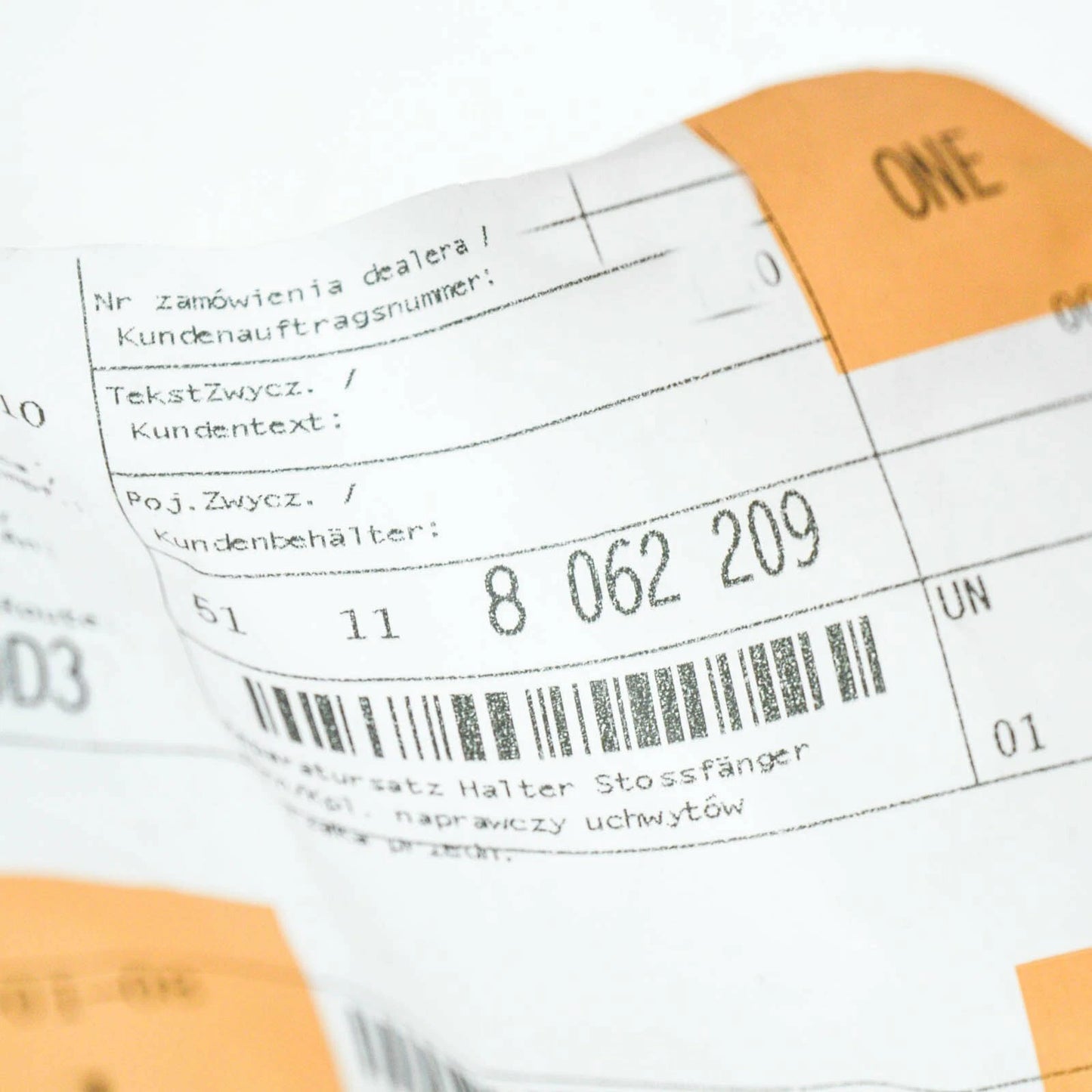 NEW BMW 3 GT F34 FRONT BUMPER M BRACKET HOLDER REPAIR KIT 51118062209 ORIGINAL