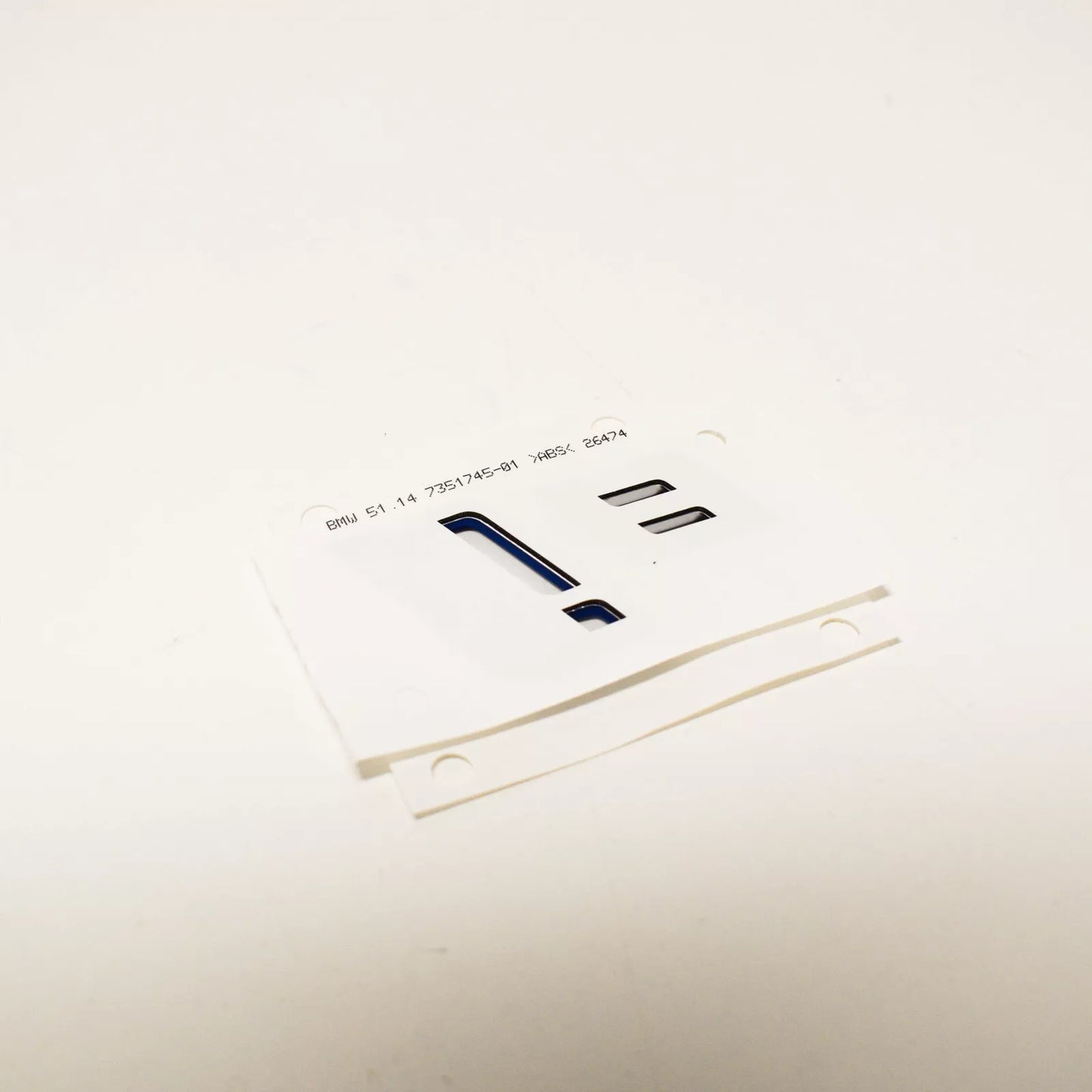 NEW BMW I8 I12 REAR TRUNK BOOT LID EMBLEM BADGE 51147351745 ORIGINAL