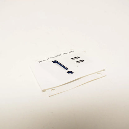 NEW BMW I8 I12 REAR TRUNK BOOT LID EMBLEM BADGE 51147351745 ORIGINAL