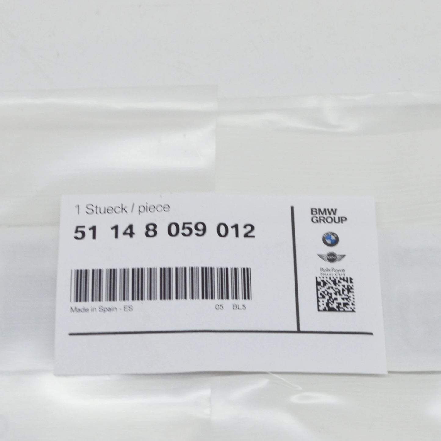 NEW BMW F16 SAC TRUNK LID X6M50D EMBLEM BADGE LOGO SIGN 8059012 51148059012