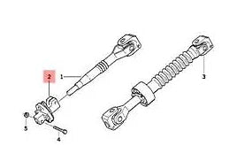 NEW BMW 3 E46 STEERING RACK COLUMN JOINT 32311092949 1092949 1996 ORIGINAL