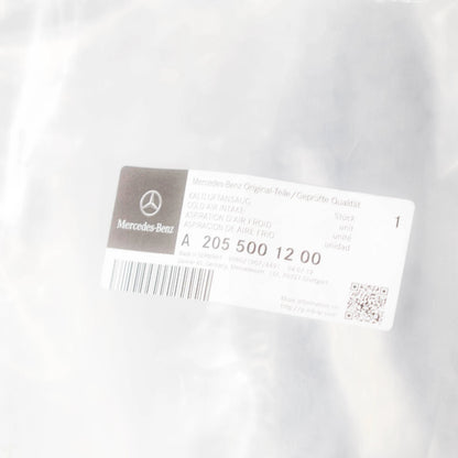 NEW MB C W205 AMG UPPER AIR INLET DUCT COLD AIR INDUCTION A2055001200