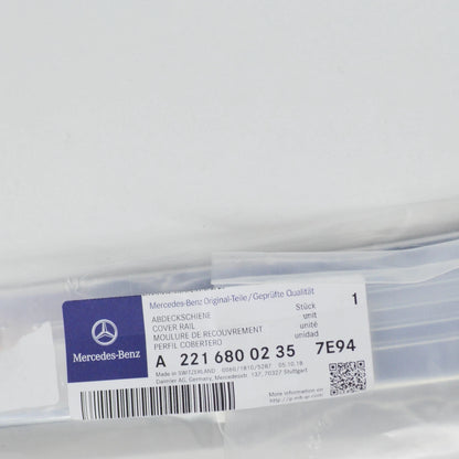 NEW MERCEDES-BENZ S W221 FRONT RIGHT ENTRANCE COVER RAIL A22168002357E94