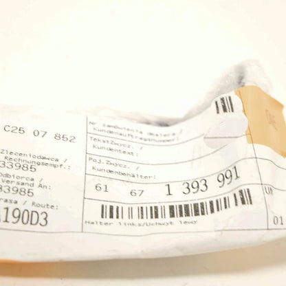 NEW BMW 3 E36 HEADLAMP CLEANING SYSTEM LEFT BRACKET 61671393991 ORIGINAL