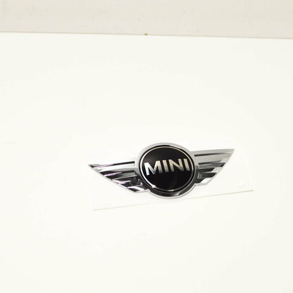 new mini cooper r53 trunk lid chrome badge emblem 51147026186 7026186 original