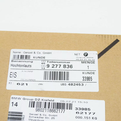 NEW BMW X3 F25 TWEETER SPEAKER TOP-HIFI-SYSTEM 65139277836 ORIGINAL