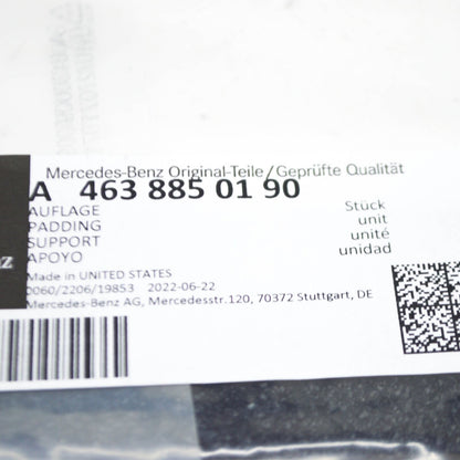 NEW MERCEDES-BENZ G W463 REAR BUMPER STEP PADDING A4638850190 ORIGINAL
