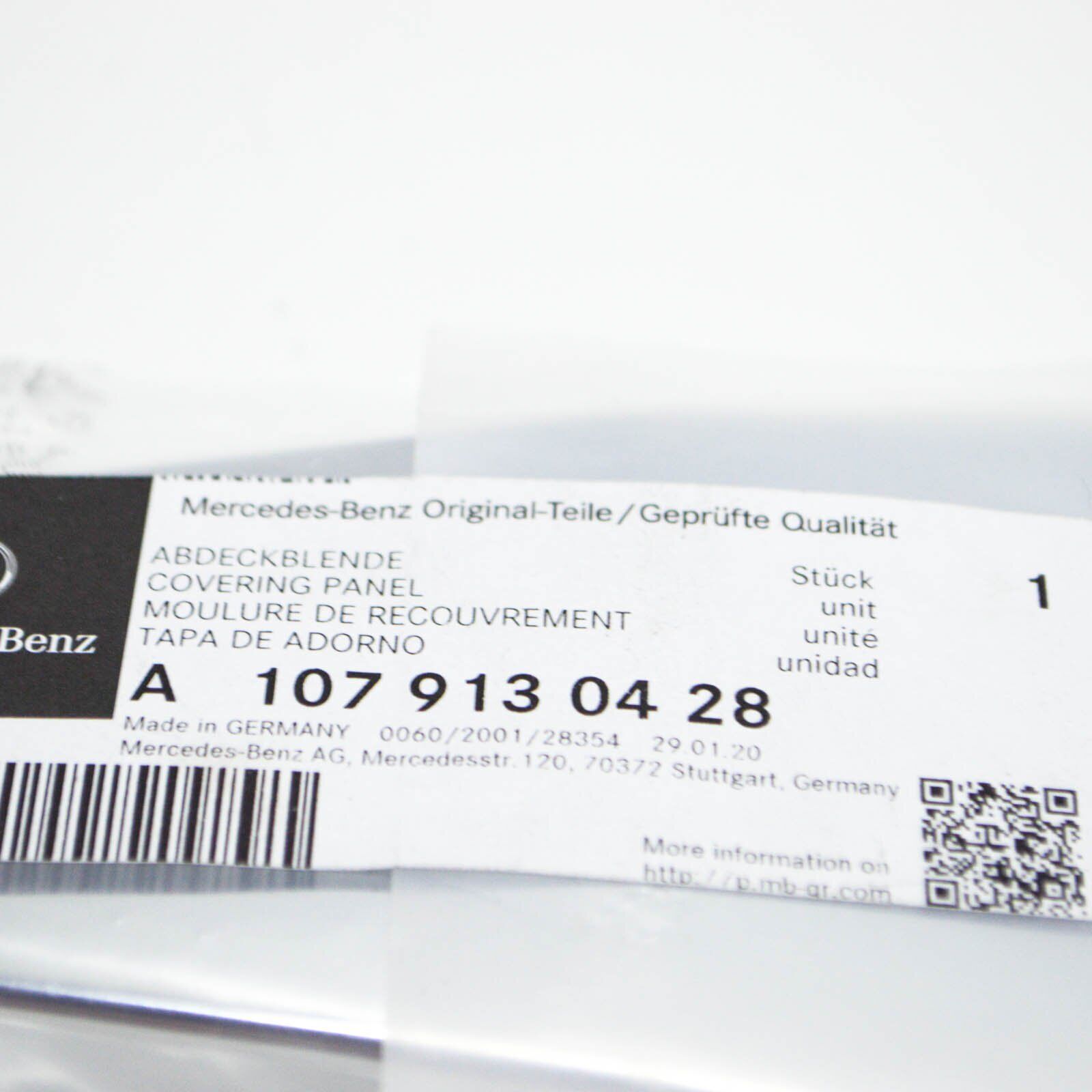 NEW MERCEDES-BENZ SL R107 FRONT RIGHT SEAT UPPER HINGE COVER A1079130428