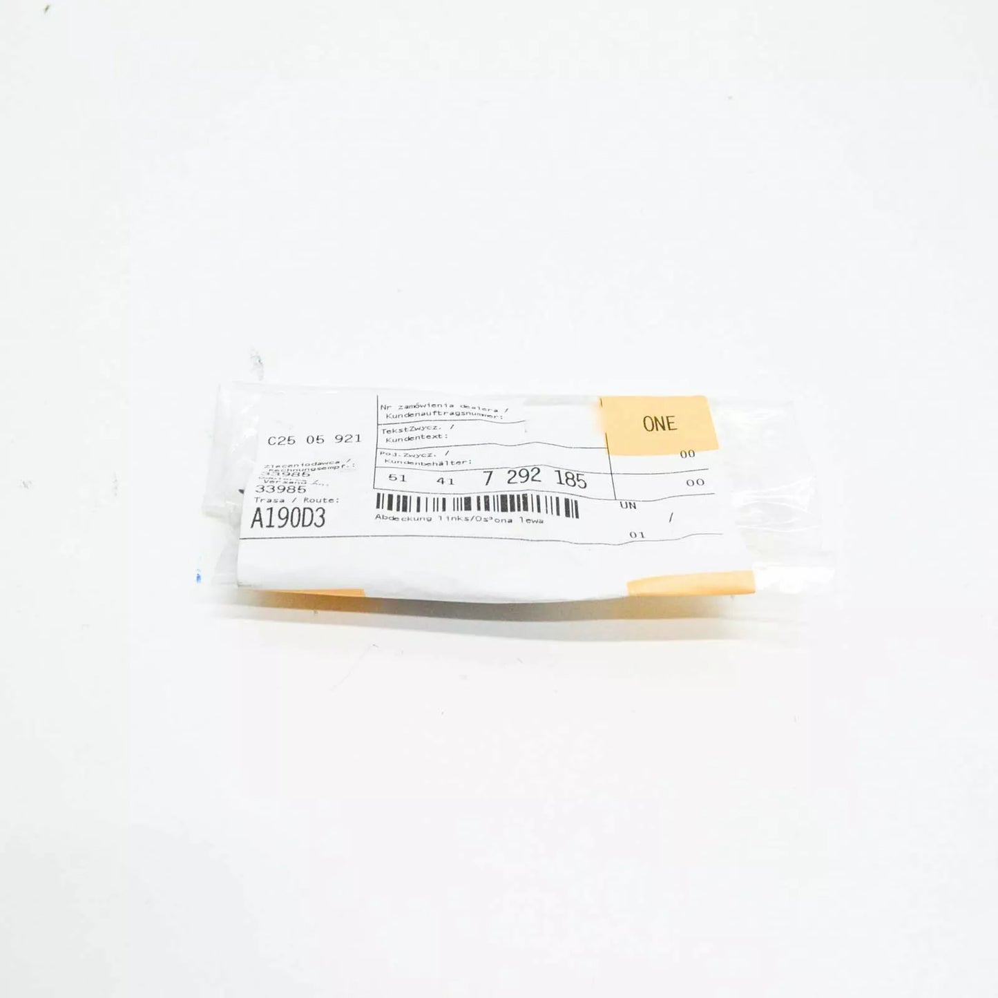 NEW BMW X5 F15 FRONT LEFT INTERIOR DOOR PANEL BEZEL COVER 51417292185 ORIGINAL