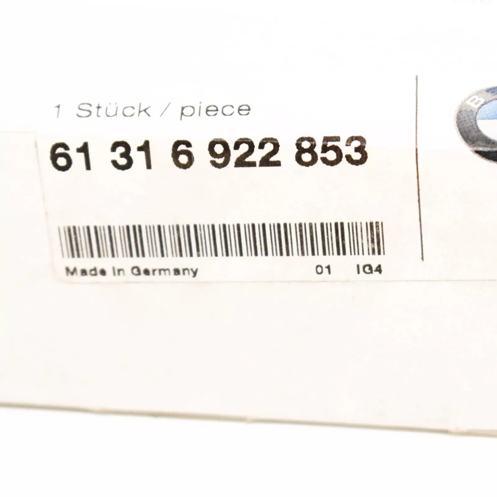 NEW BMW 7 E38 STEERING WHEEL HEATING CONTROL SWITCH 61316922853 ORIGINAL