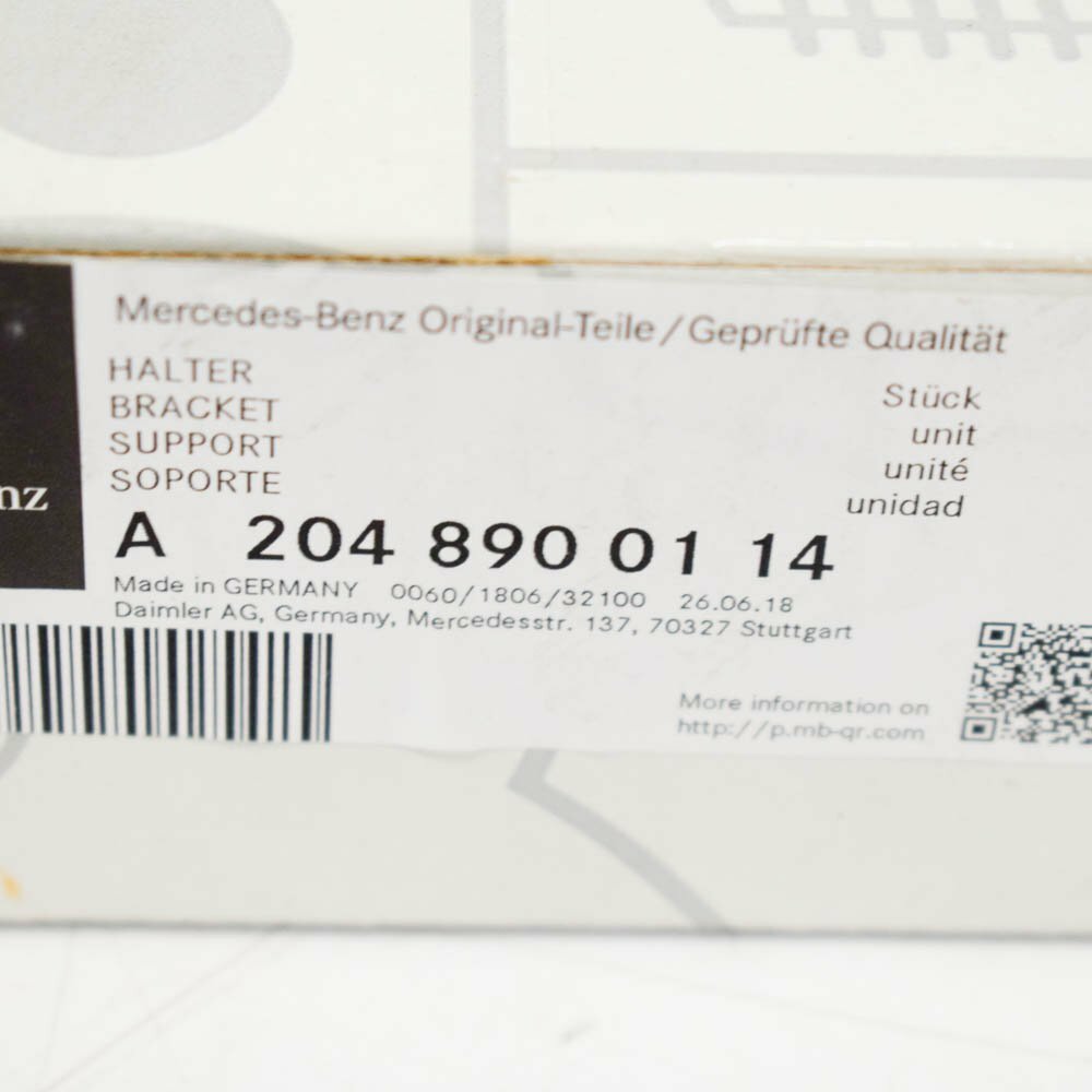 Genuine Mb E-Class W212 Warning Triangle Plastic Bracket A2048900114 Original