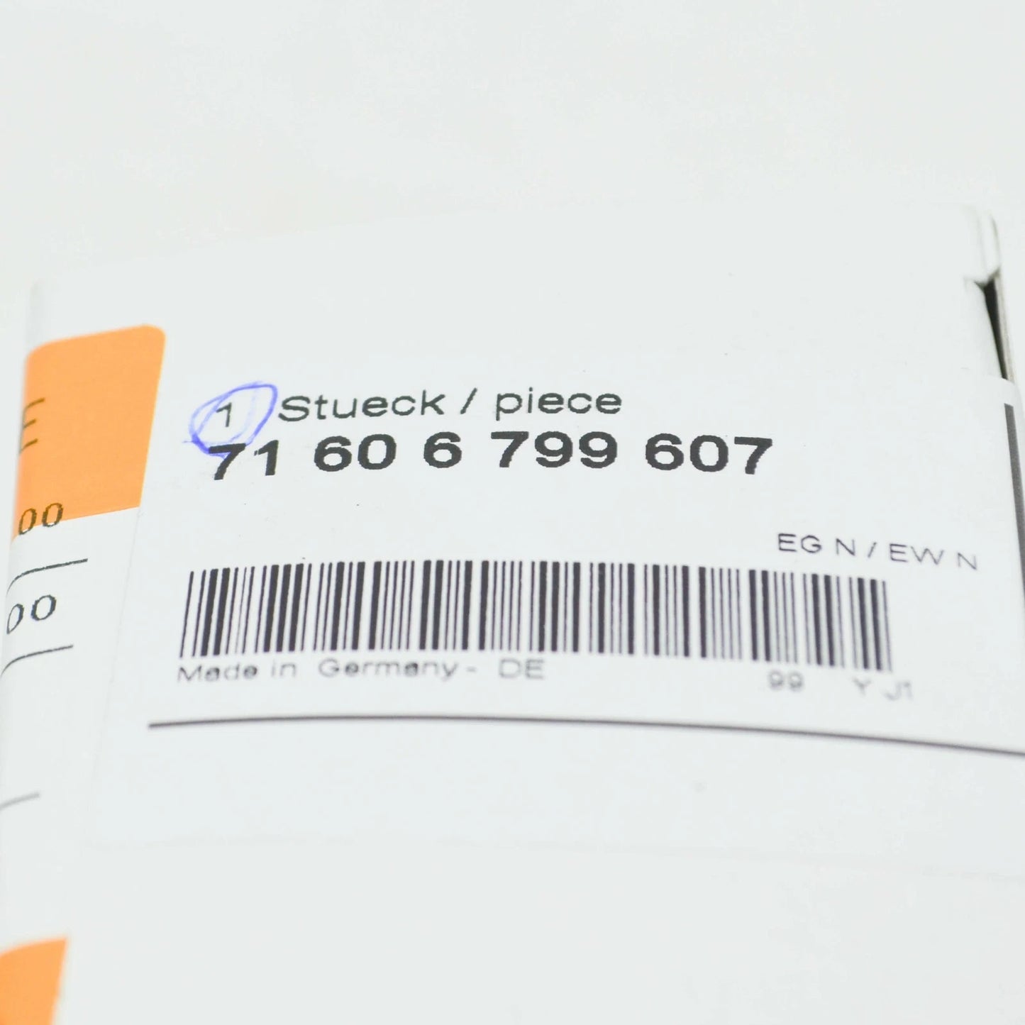 NEW BMW 3 F30 BRACKET SWITCH TRAILER HIT 71606799607 ORIGINAL