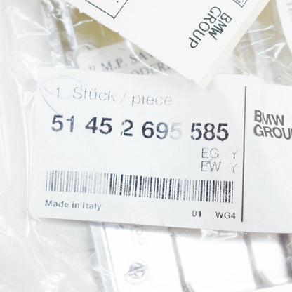 NEW BMW 5 E39 LEFT CENTER FINISHER 51452695585 2695585 ORIGINAL