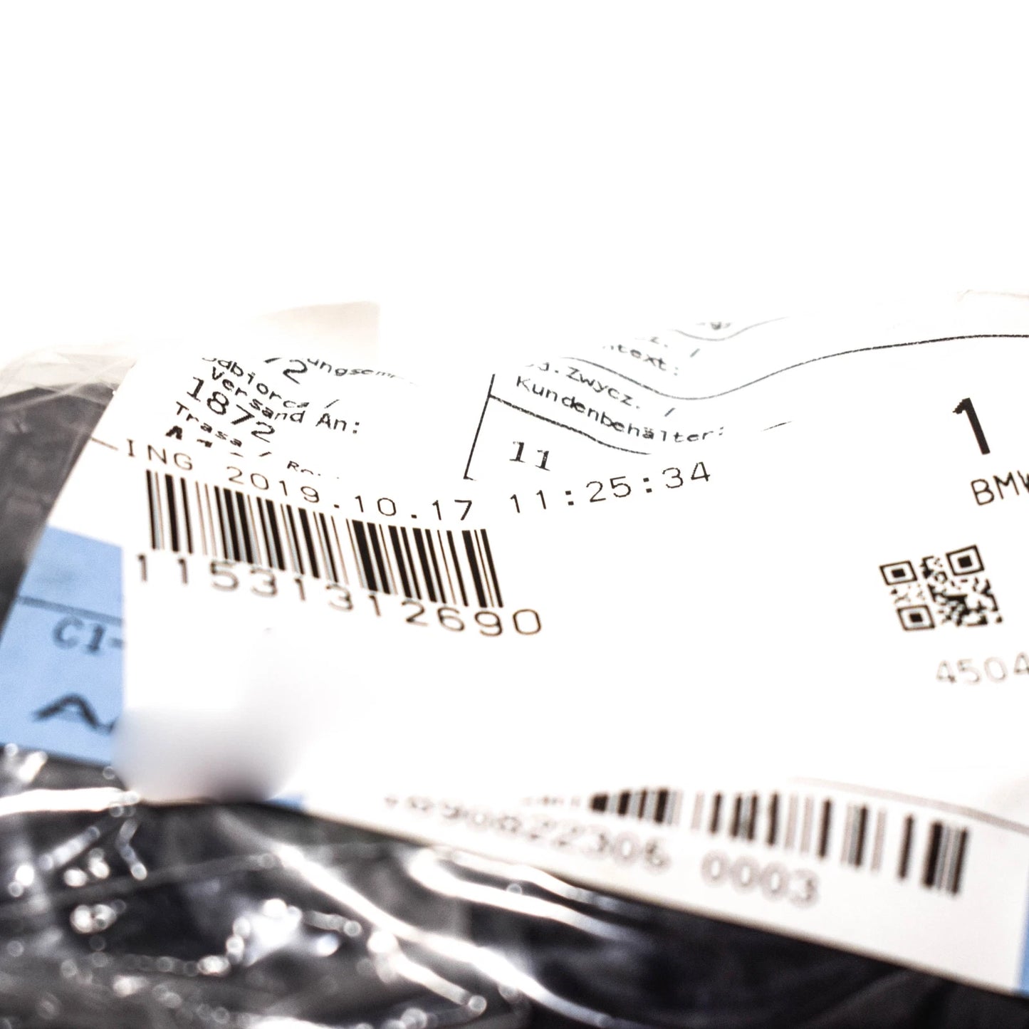 NEW BMW 5 E34 M5 3.5I COOLING SYSTEM WATER HOSE 11531312690 ORIGINAL