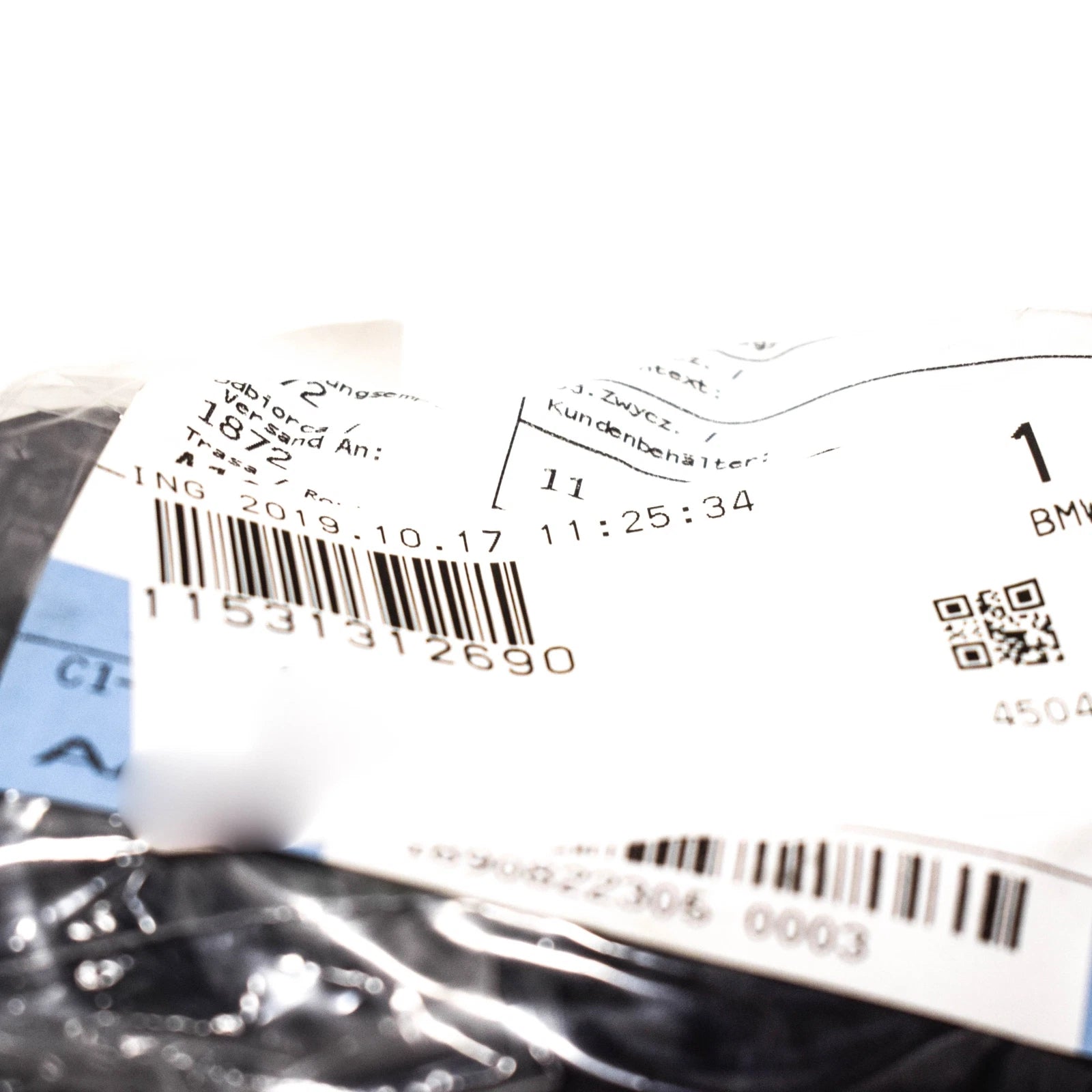 NEW BMW 5 E34 M5 3.5I COOLING SYSTEM WATER HOSE 11531312690 ORIGINAL