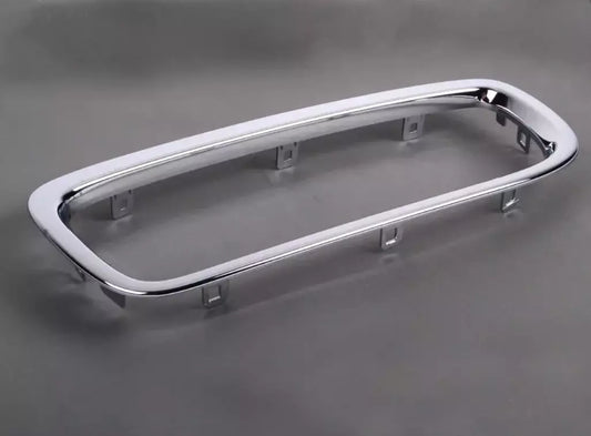 NEW BMW 7 E65, E66, E67 FRONT LEFT GRILLE TRIM RING 7032105 51137032105 ORIGINAL