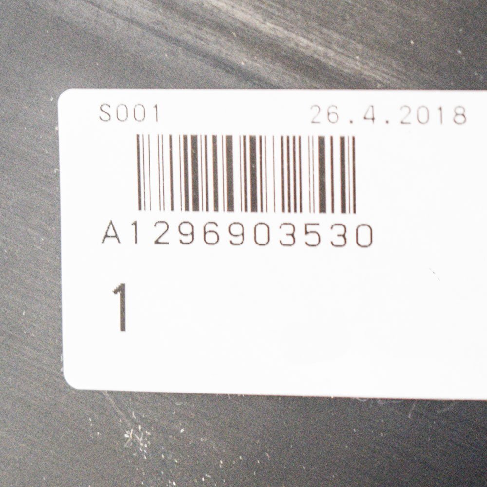 new mercedes-benz sl r129 spare wheel cover trim a1296903530 2000 original
