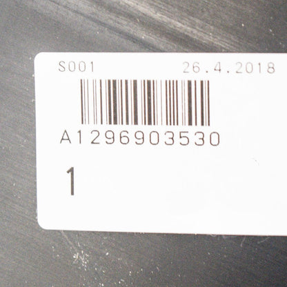 new mercedes-benz sl r129 spare wheel cover trim a1296903530 2000 original