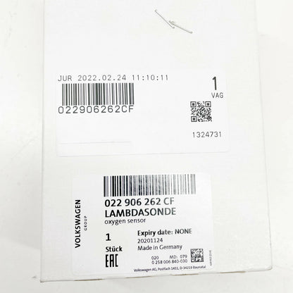 NEW AUDI Q7 4L LEFT SIDE LAMBDA PROBE BEHIND CATALYST 022906262CF ORIGINAL