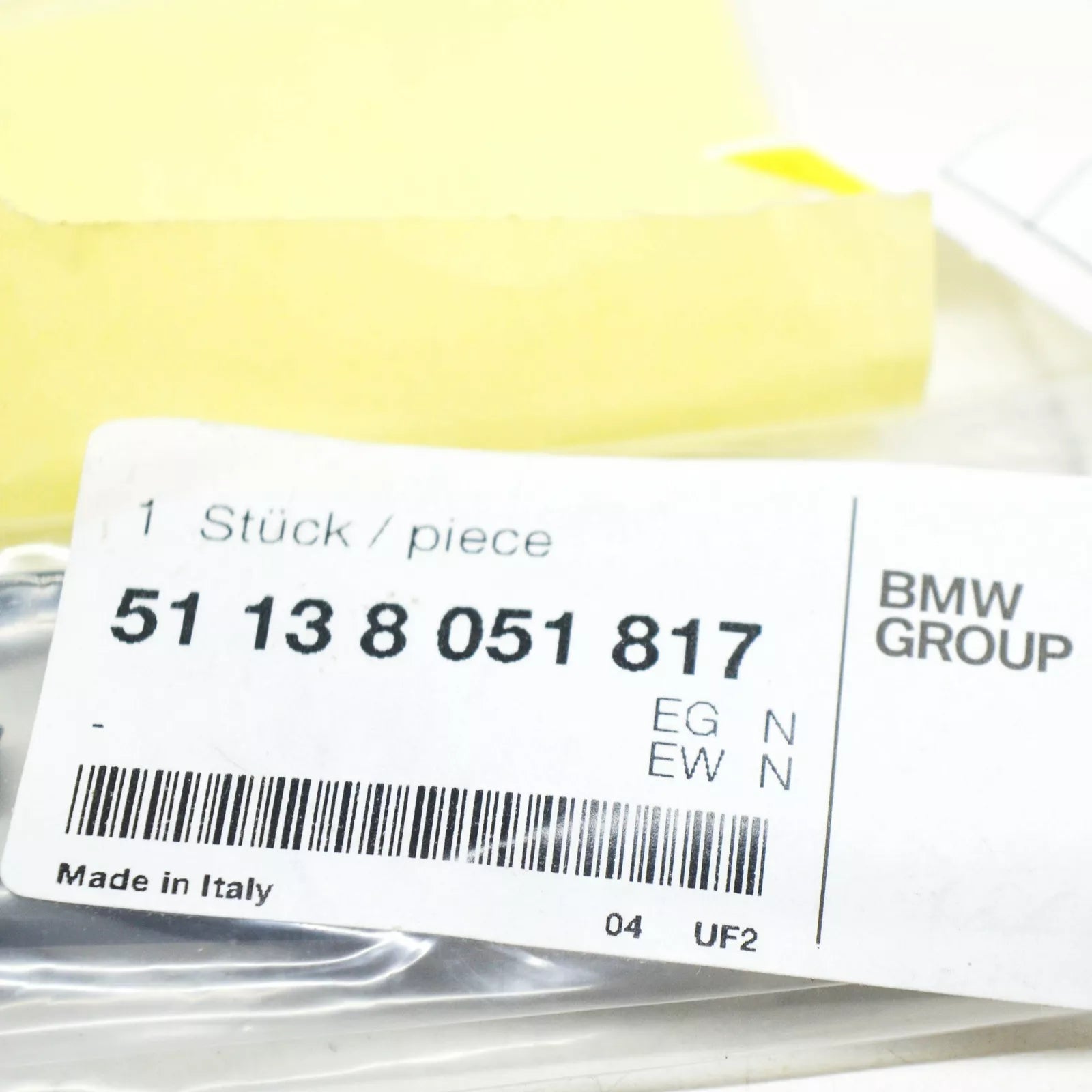 NEW BMW 1 M COUPE E82 FRONT EXTERIOR LEFT SIDE GRILLE BASE 51138051817