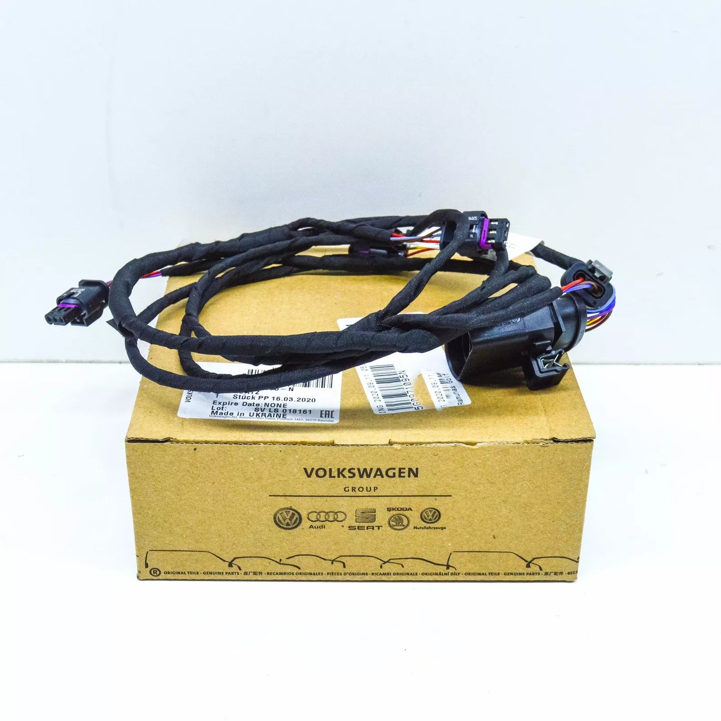 NEW VOLKSWAGEN GOLF 5G MK7 FRONT PARKING AID WIRING HARNESS 5G0971095N