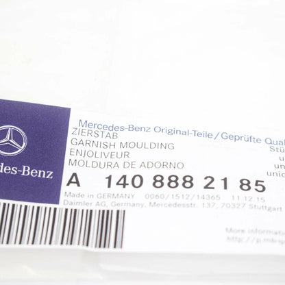 NEW MB E W124 RADIATOR GRILLE SHELL VERTICAL MOULDING A1408882185 ORIGINAL