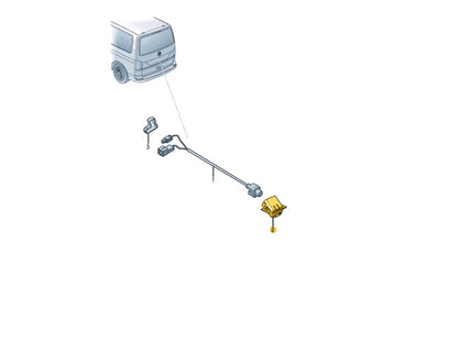 NEW VOLKSWAGEN TRANSPORTER T6 REAR REVERSING CAMERA SUPPORT 7E0980561A ORIGINAL