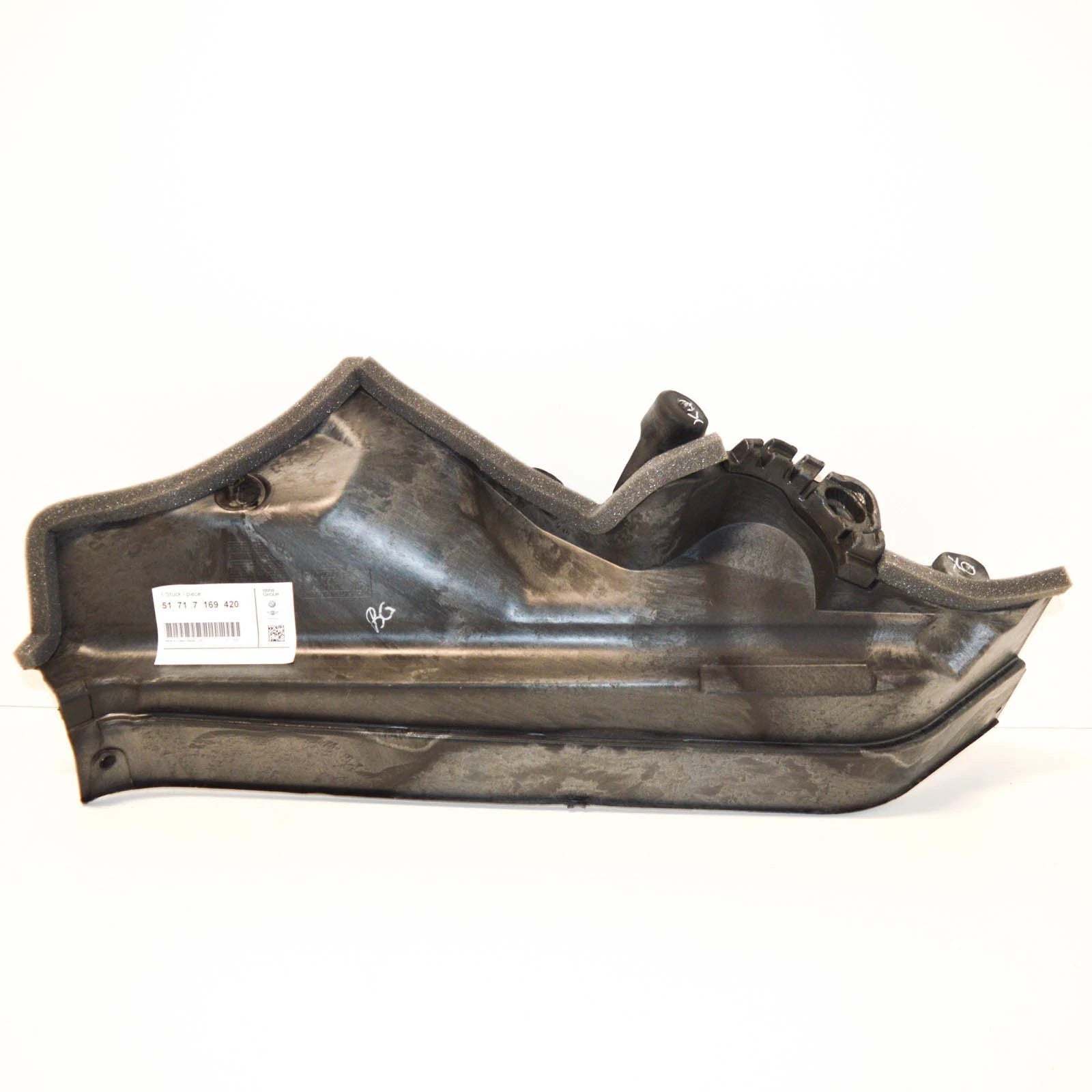 NEW BMW X6 E71 ENGINE UPPER RIGHT COMPARTMENT PARTITION 51717169420 ORIGINAL