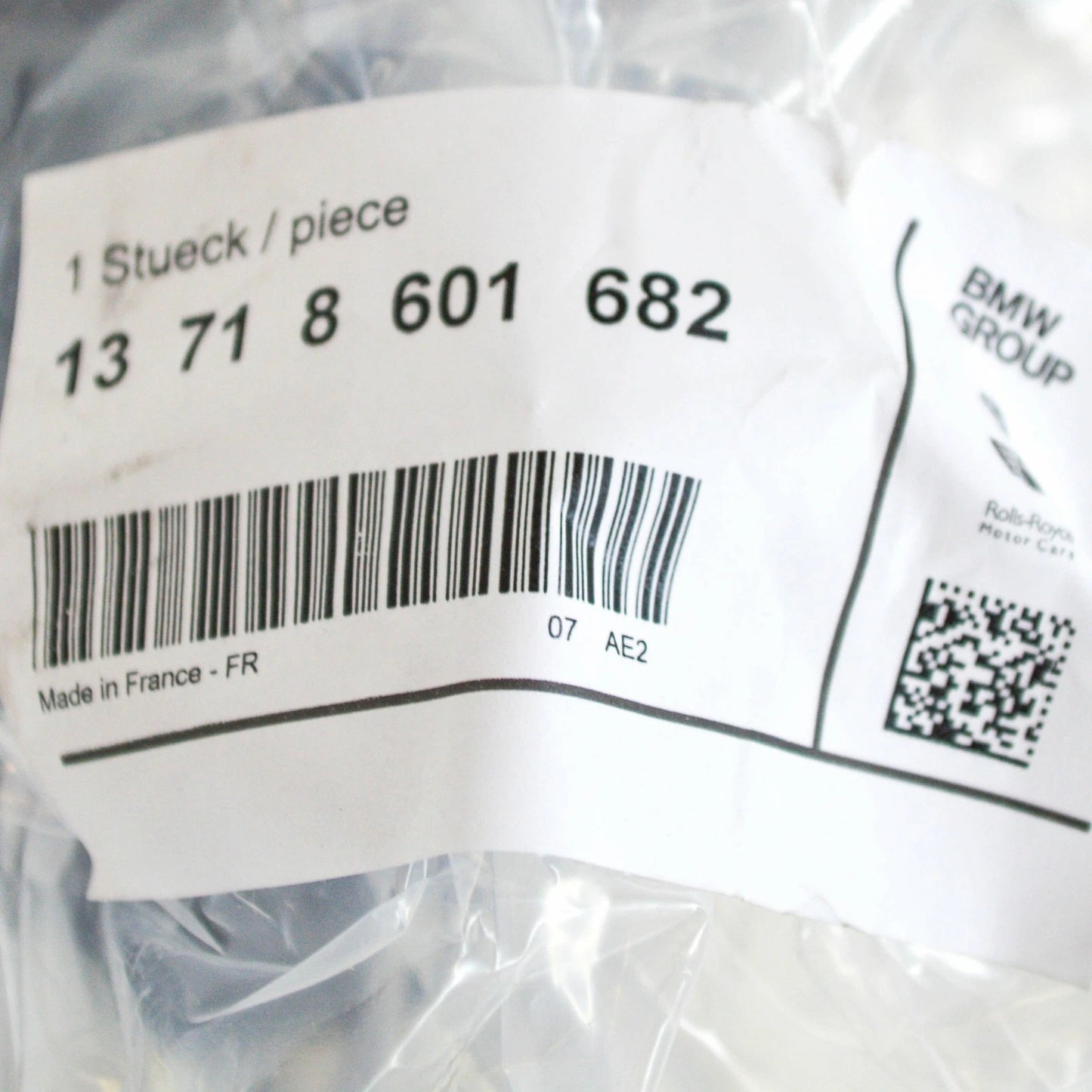 NEW BMW 3 GRAN TURISMO F34 FRONT ENGINE AIR INTAKE DUCT 13718601682 ORIGINAL