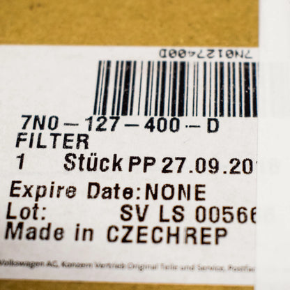 NEW VOLKSWAGEN SHARAN 7N FUEL FILTER HOUSING 7N0127400D ORIGINAL