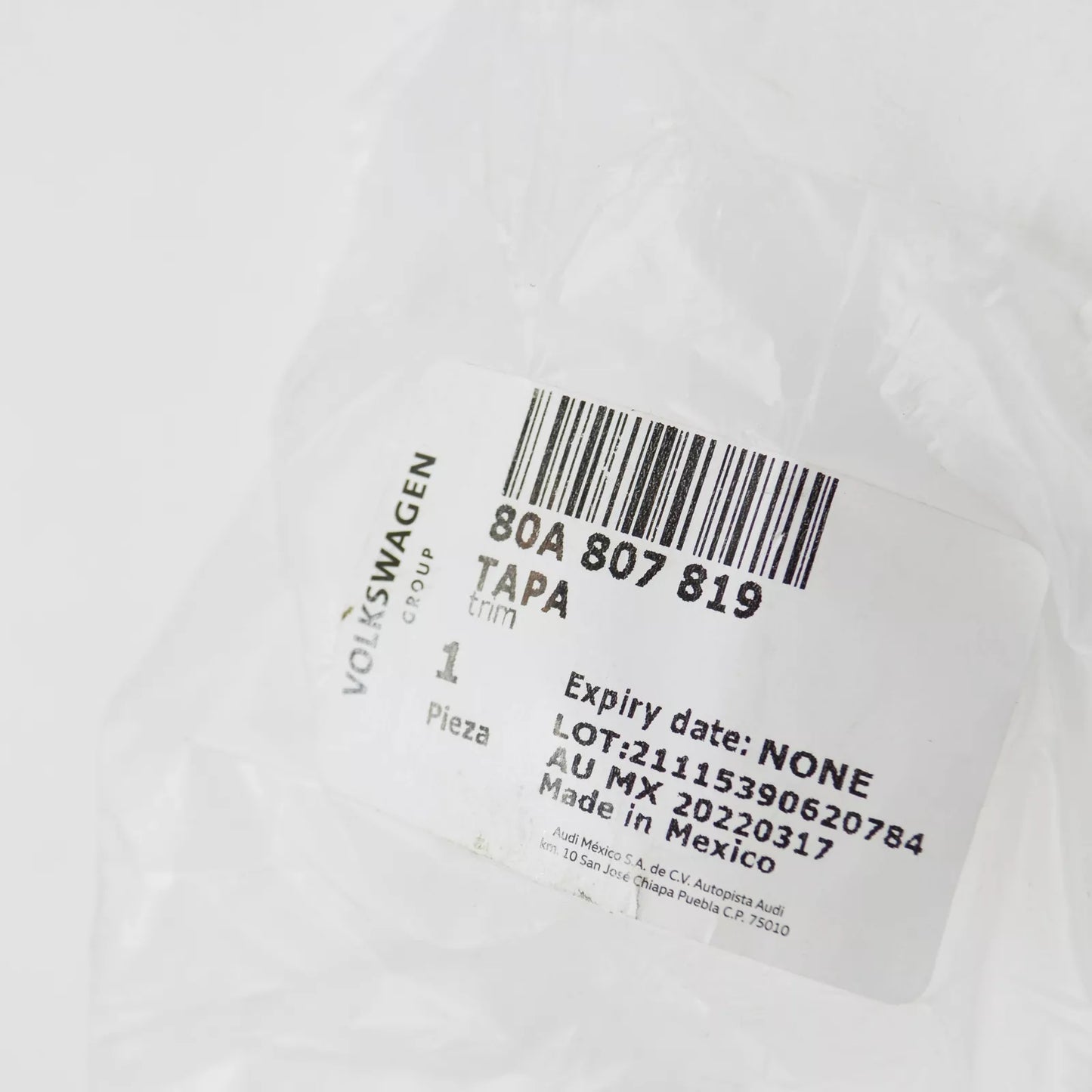 NEW AUDI Q5 FY FRONT LEFT BUMPER TRIM 80A807819