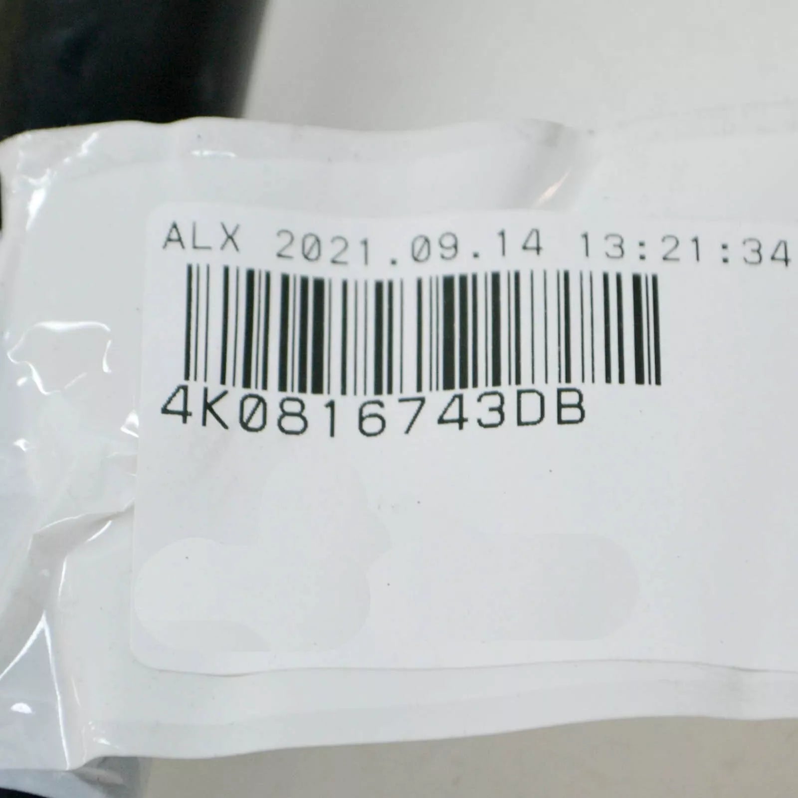 NEW AUDI A6 C8 FRONT UPPER A/C REFRIGERANT HOSE LINE 4K0816743DB