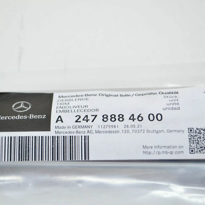 NEW MERCEDES-BENZ GLA H247 FRONT RIGHT BUMPER GRILLE MOLDING A2478884600