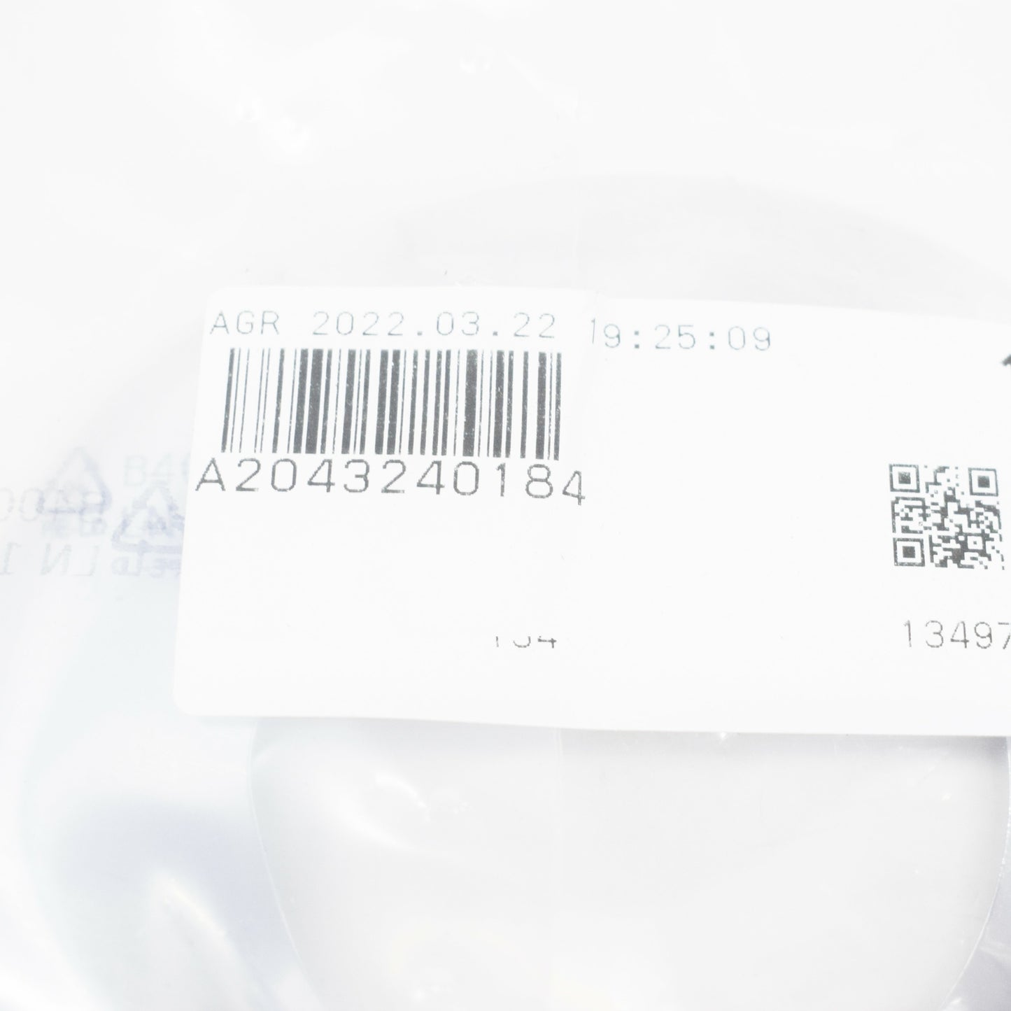 NEW MERCEDES-BENZ C W204 REAR LOWER SPRING SHIM A2043240184 ORIGINAL