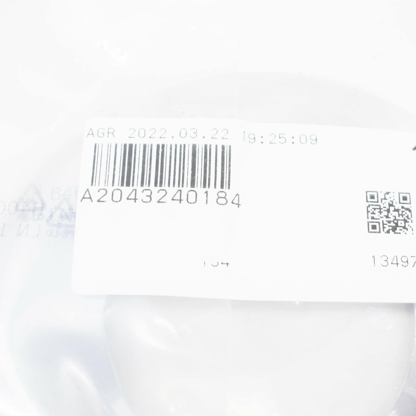 NEW MERCEDES-BENZ C W204 REAR LOWER SPRING SHIM A2043240184 ORIGINAL