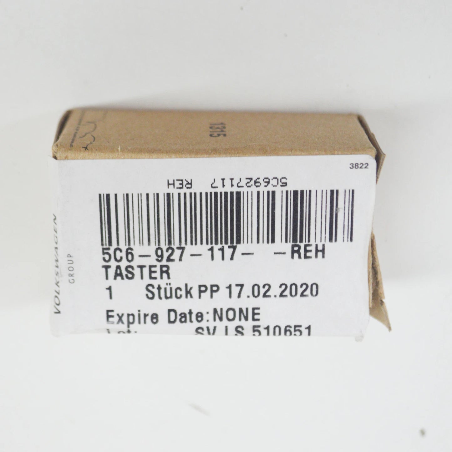 NEW VOLKSWAGEN JETTA A6 MK6 ESP SWITCH PUSH BUTTON 5C6927117REH