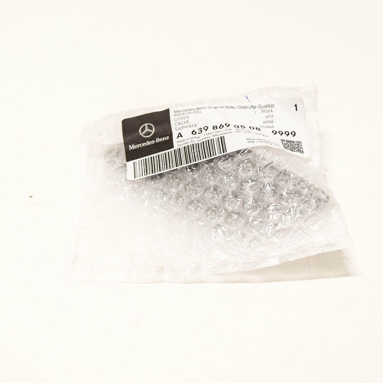 NEW MERCEDES-BENZ VITO W639 LEFT HEADLIGHT WASHER COVER A63986905089999 ORIGINAL