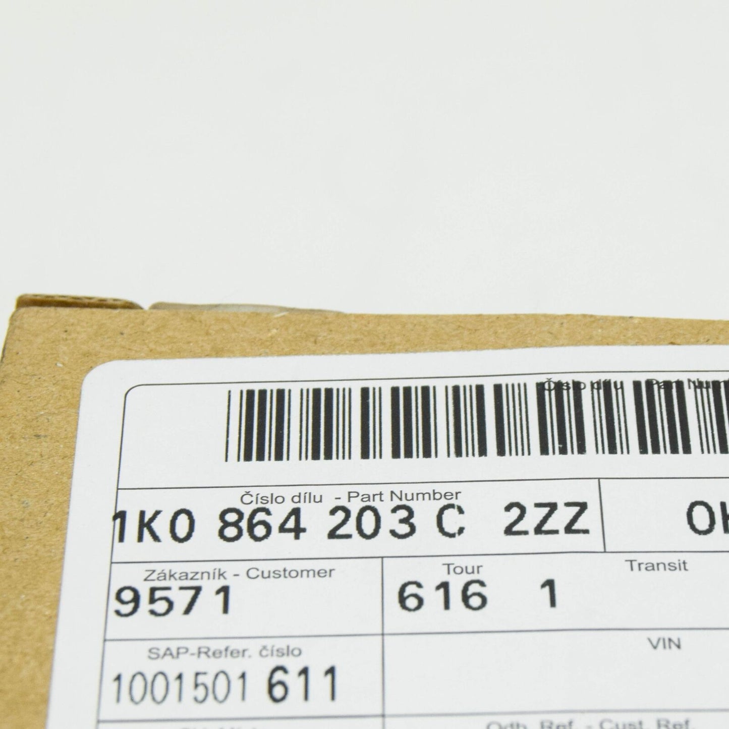 NEW AUDI A4 AVANT B8 REAR TIE DOWN HOOK 1K0864203C2ZZ ORIGINAL