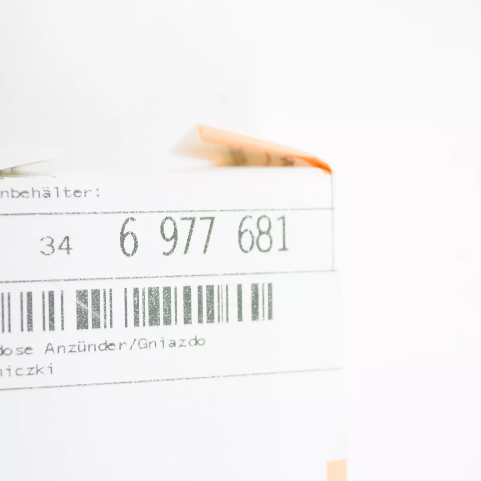 NEW BMW 5 E60 CIGARETTE LIGHTER SOCKET 61346977681 6977681 2007 ORIGINAL