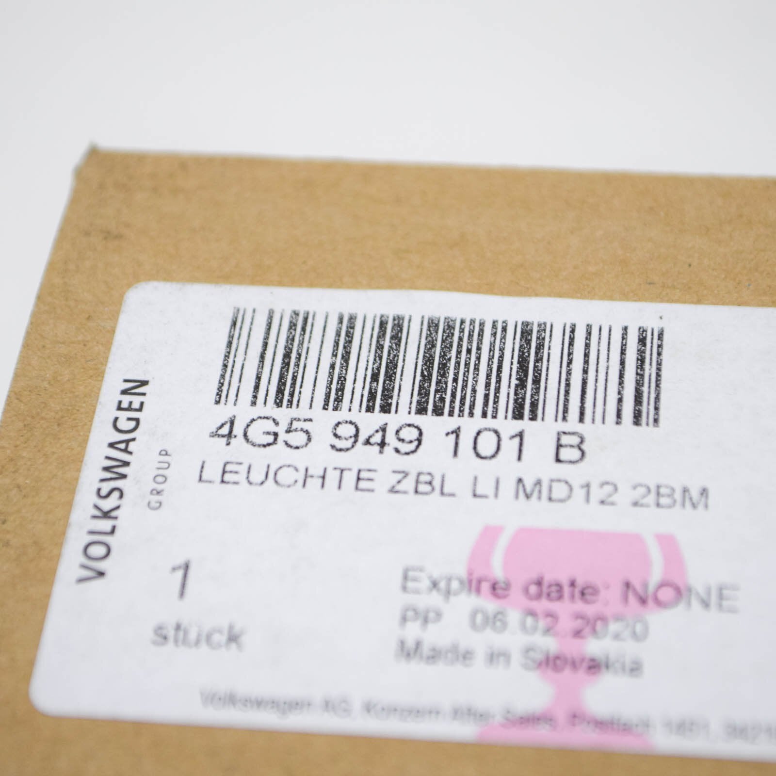 NEW AUDI A6 C7 LEFT WING MIRROR TURN INDICATOR LIGHT 4G5949101B ORIGINAL