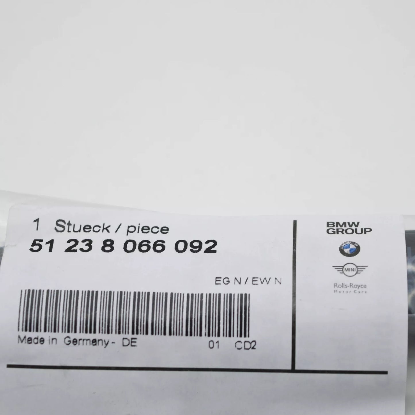 NEW BMW 2 F23 ENGINE-COMPART. LID GAS-FILLED STRUT 51238066092 8066092 ORIGINAL